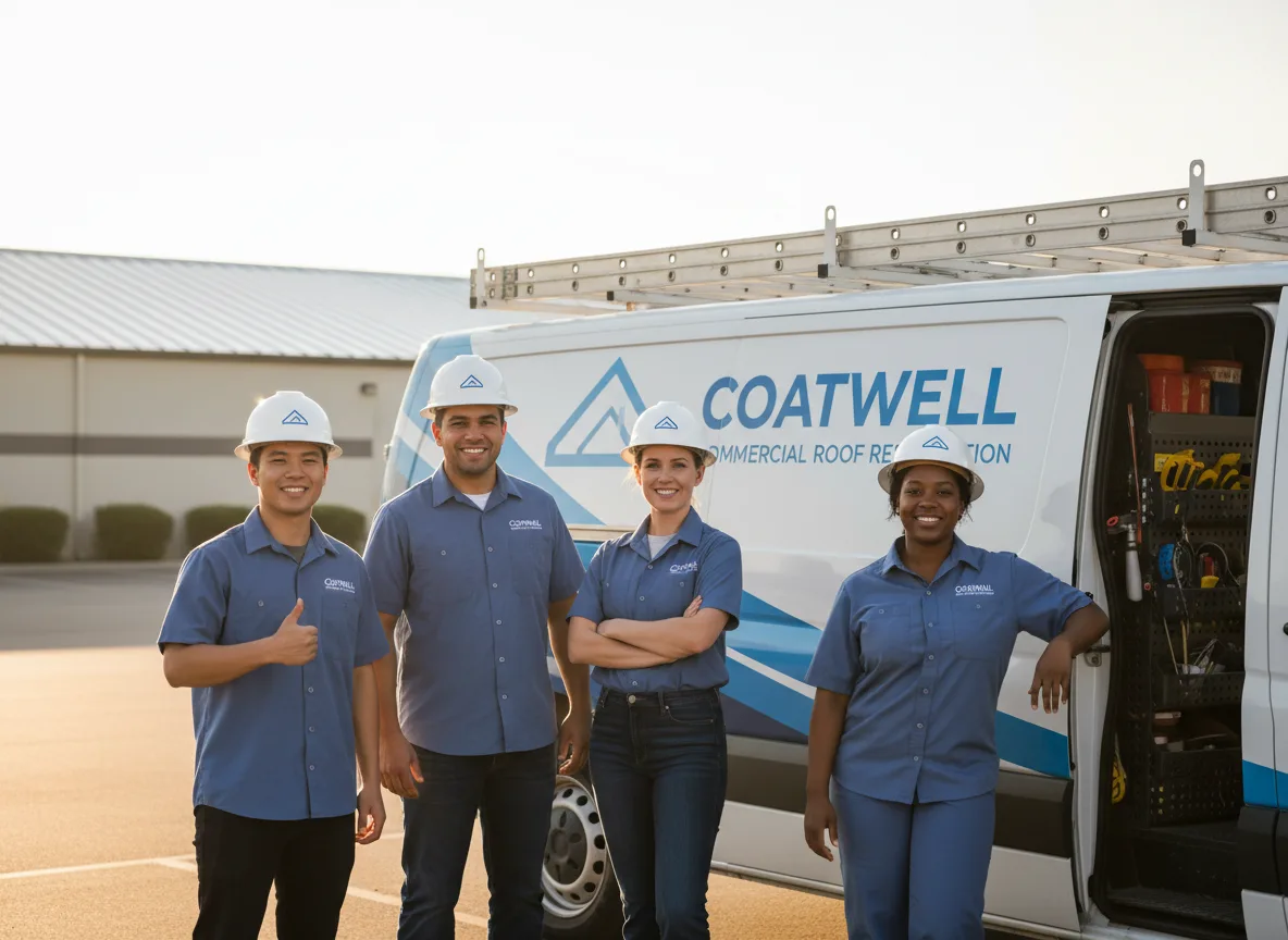 Commercial roof coating company in Oak Ridge, NC